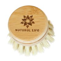 Natural Life Bamboo & Sisal Bristle Dish Brush Replacement Head